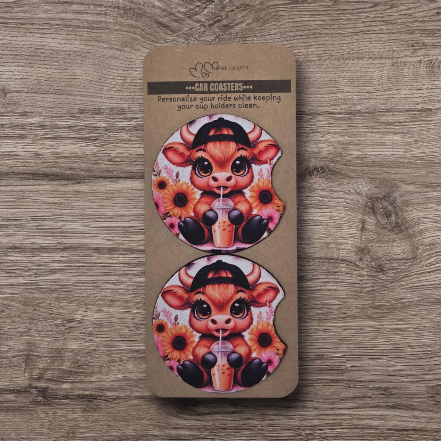 Car Coasters - Iced Coffee Hereford