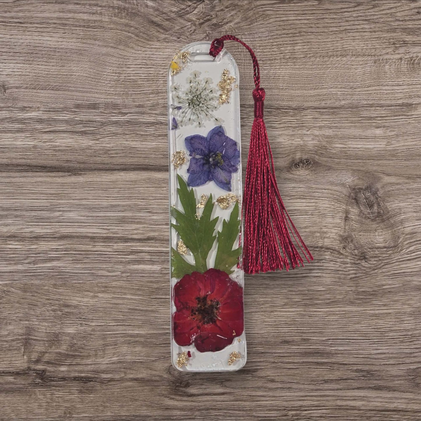 Pressed Flower Bookmark