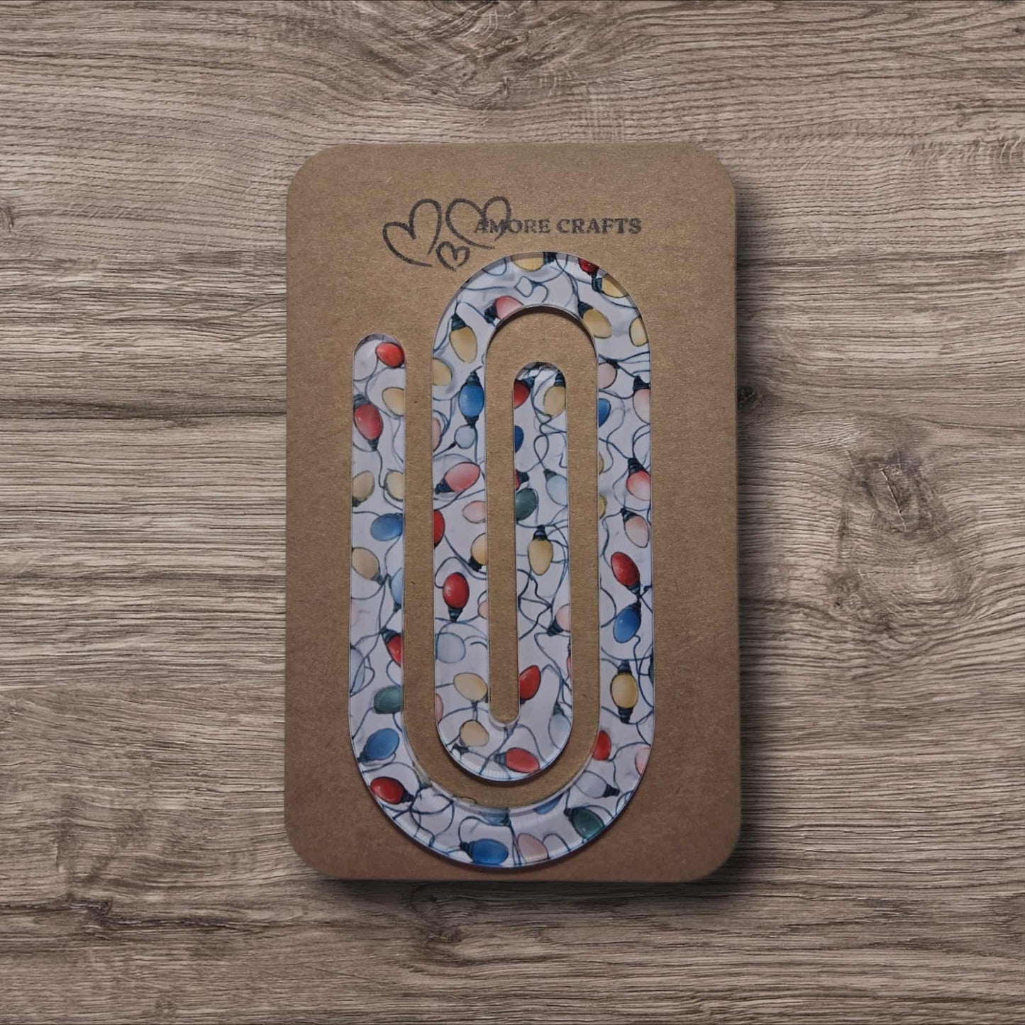 Quirky Paperclip - Christmas Lights
