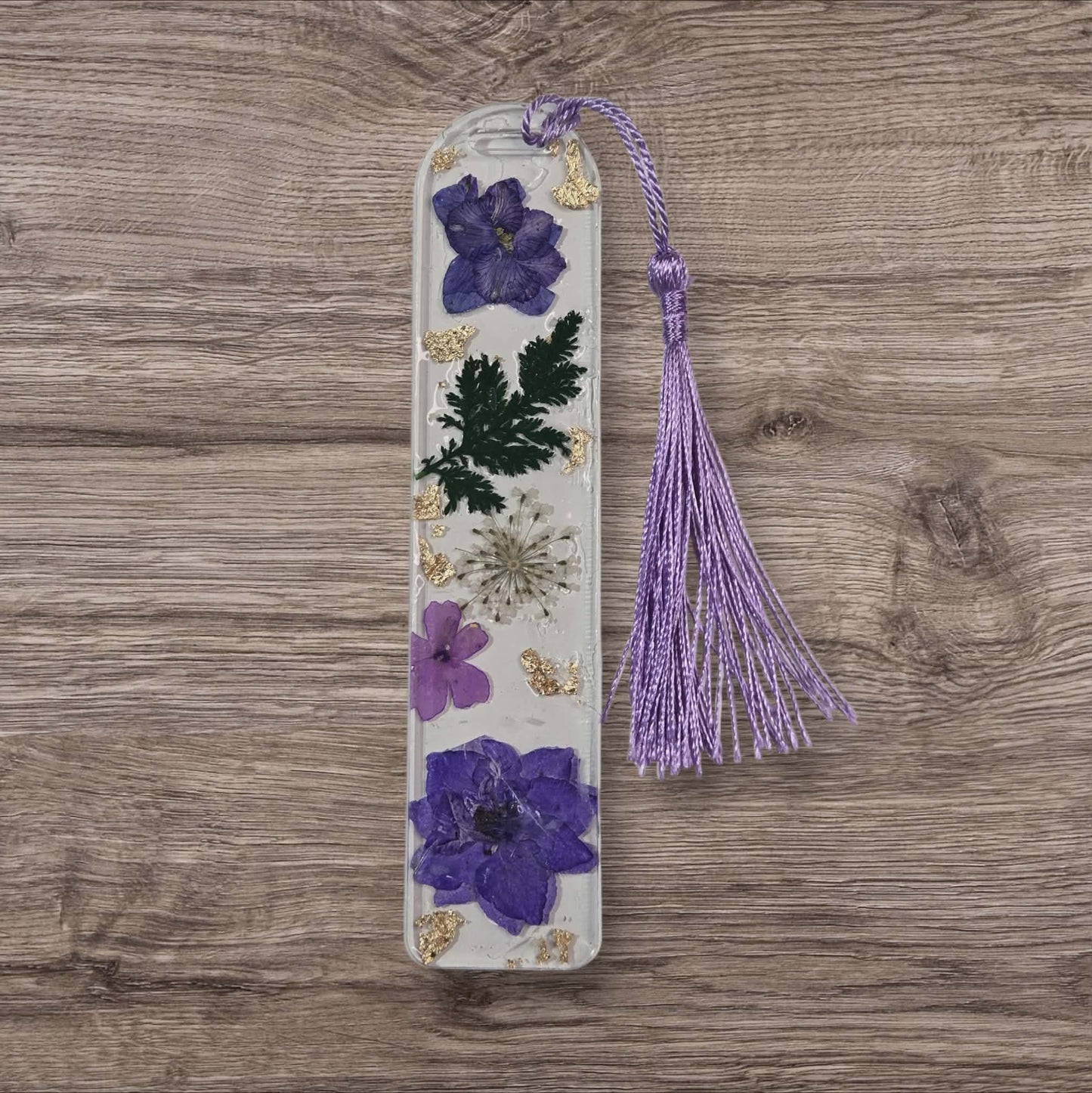 Pressed Flower Bookmark
