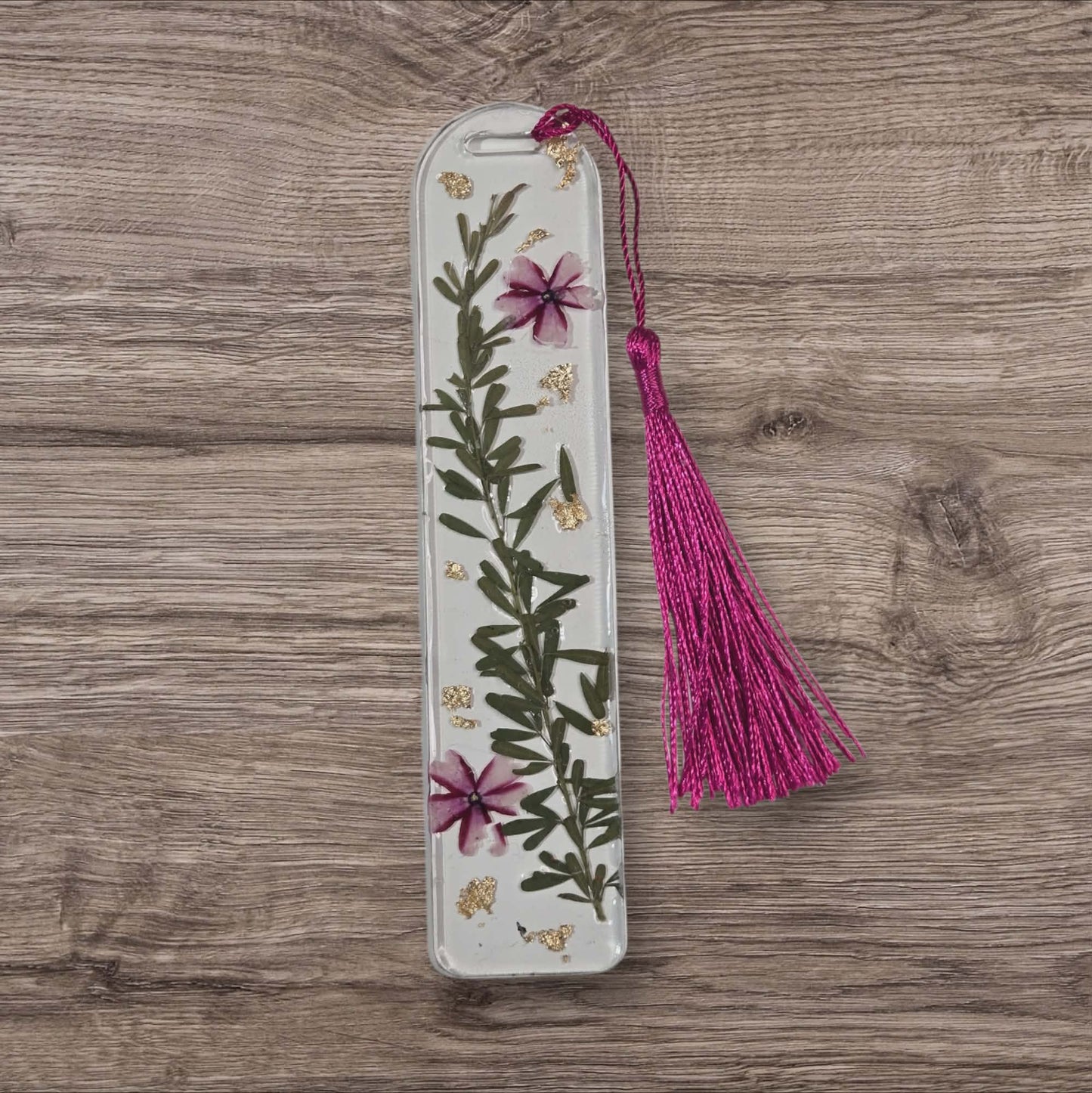 Pressed Flower Bookmark