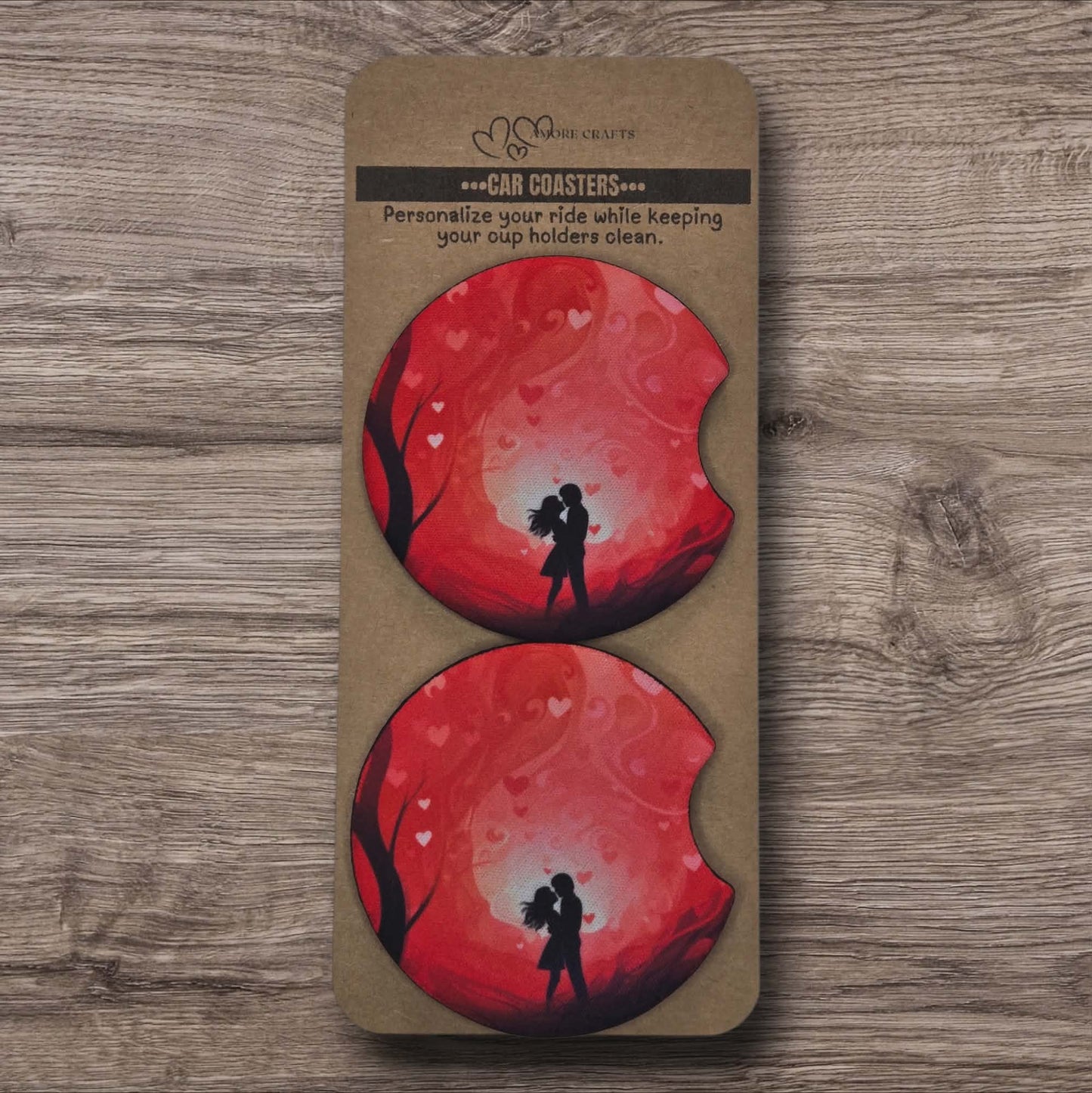 Car Coasters - Heartmates