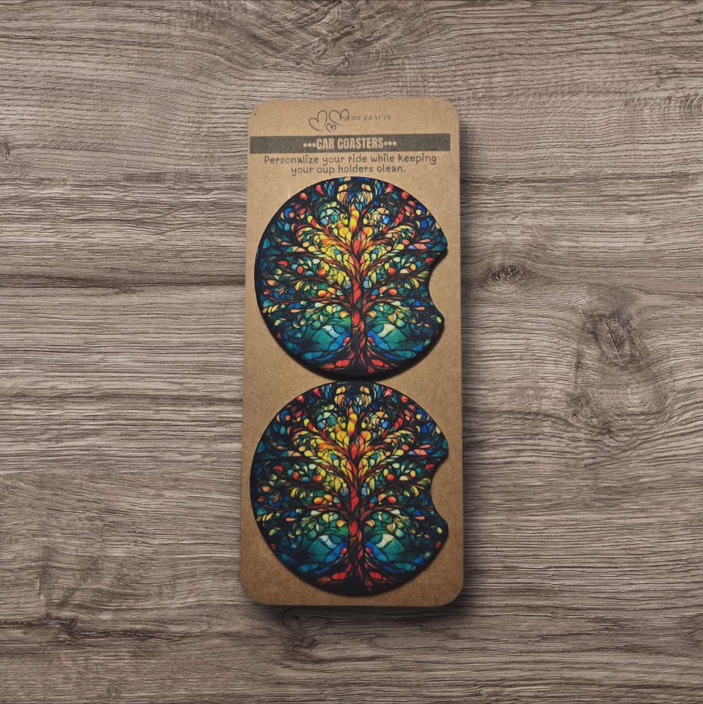 Car Coasters - Tree of Life