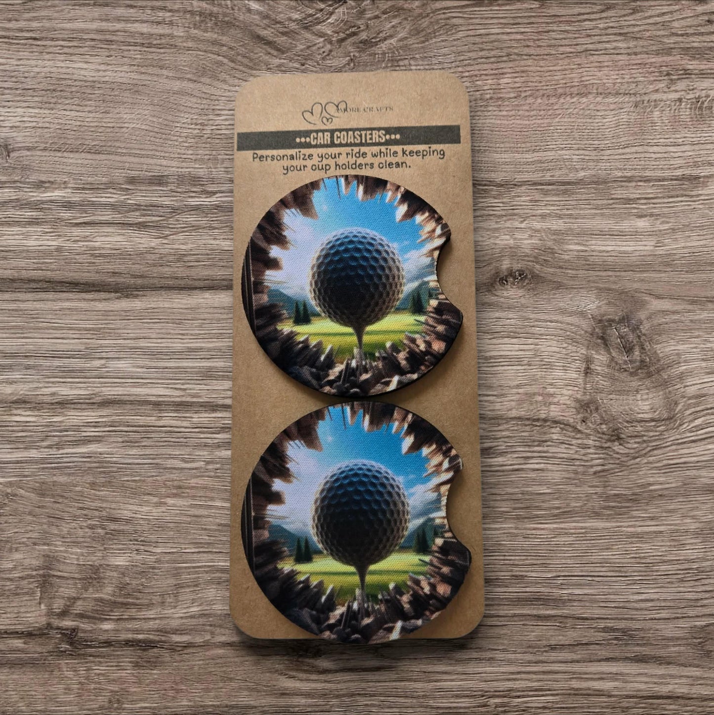 Car Coasters - Tee Burst