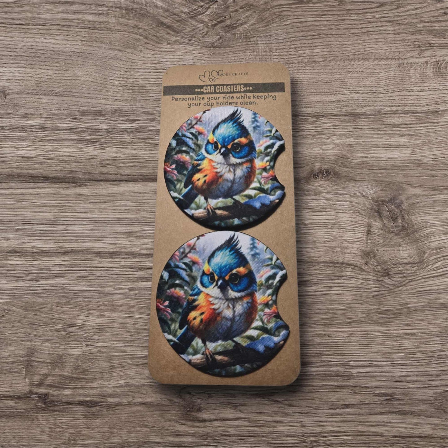 Car Coasters - Birdie Bliss