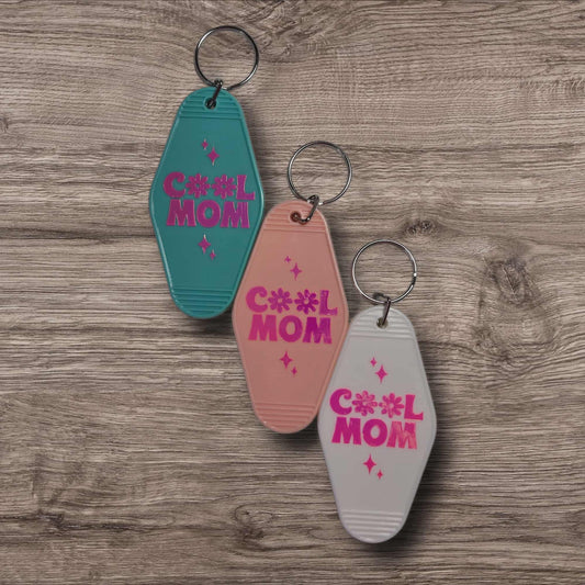 Sassy Motel Keychain - Cool Mom