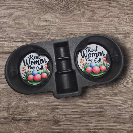 Car Coasters - Real Women Golf