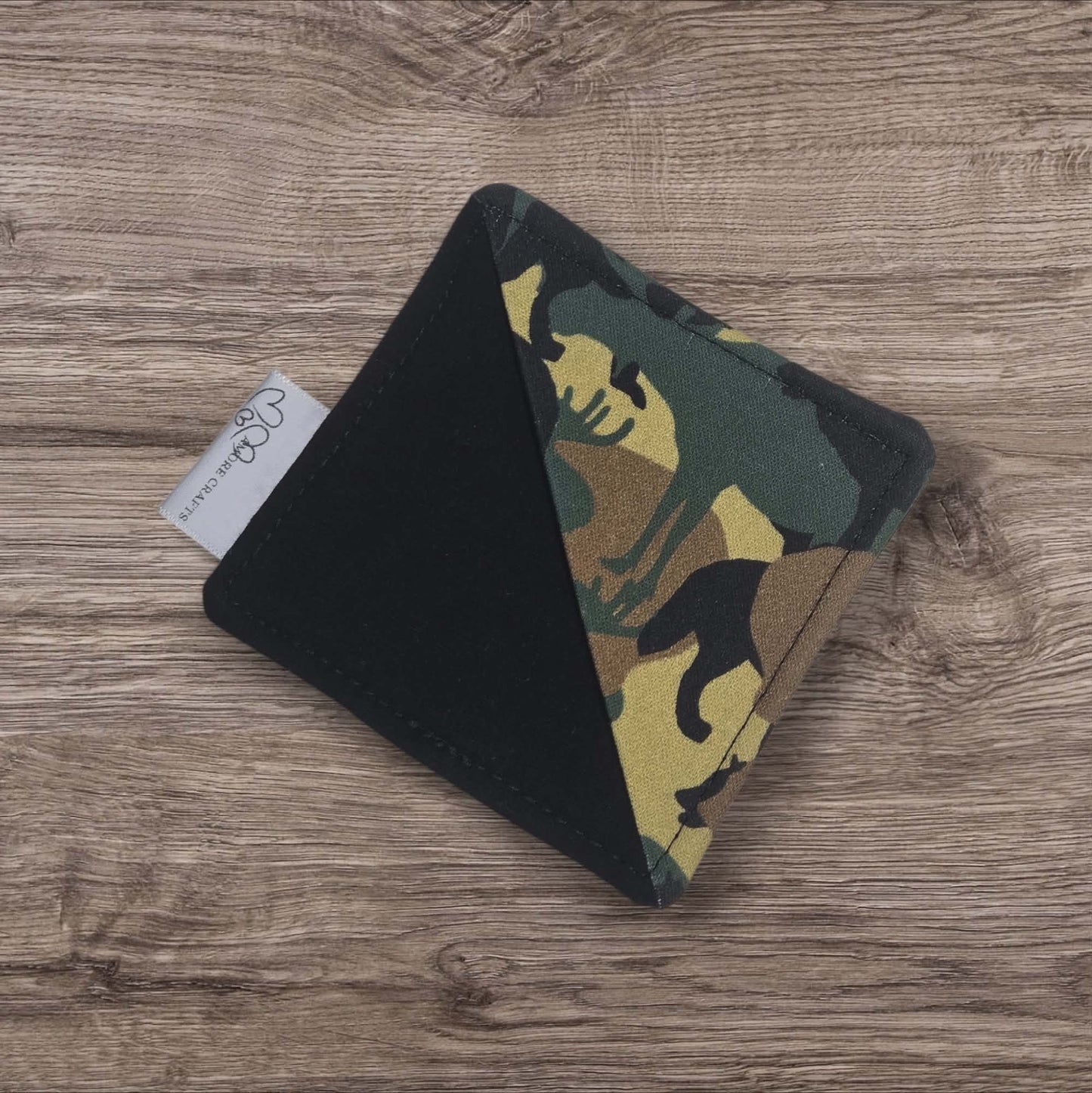Fabric Corner Bookmark - Camo Woodland Wanderer