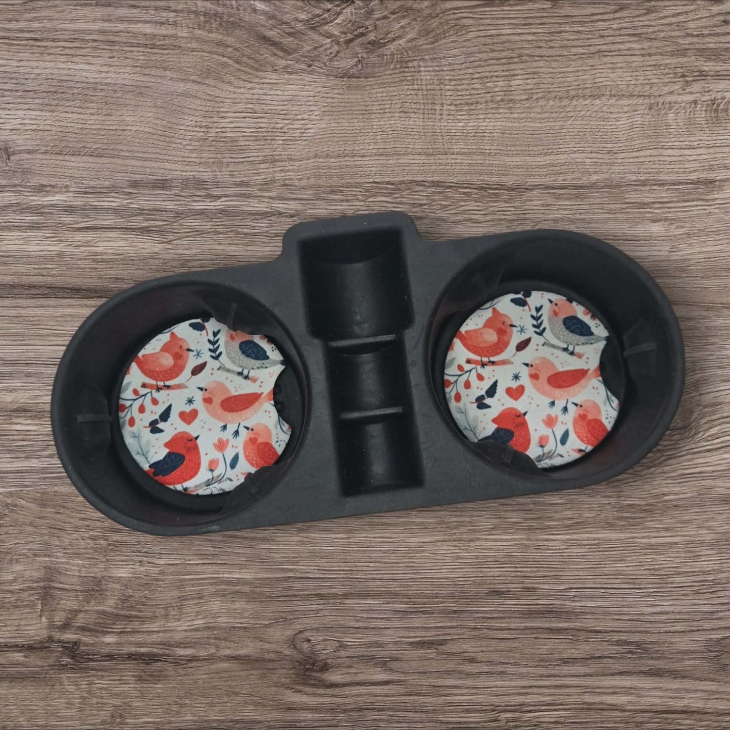 Car Coasters - Love Birds