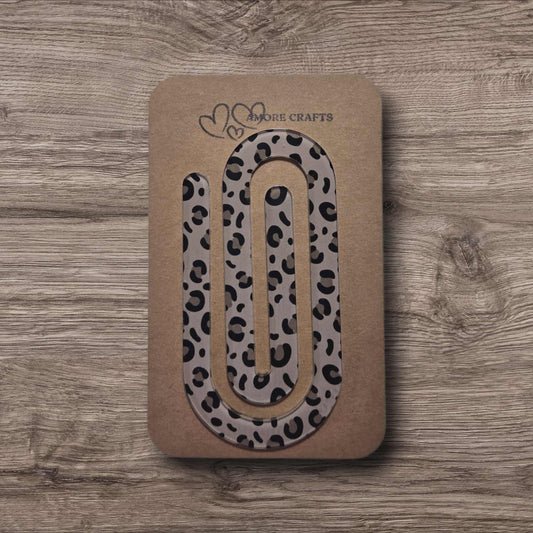 Quirky Paperclip - Leopard