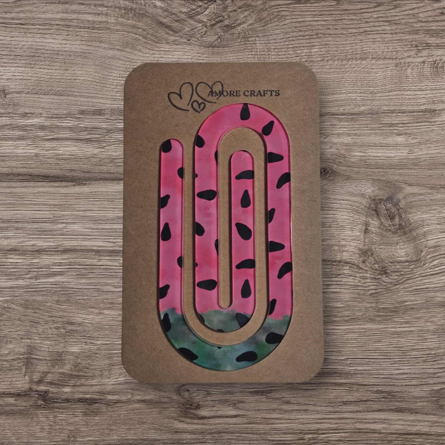 Quirky Paperclip - Watermelon
