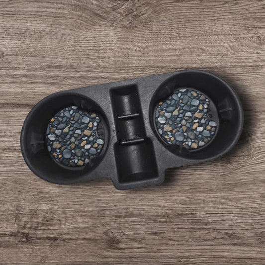 Car Coasters - Slate Pebbles