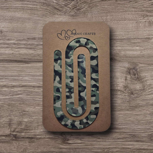 Quirky Paperclip - Camo