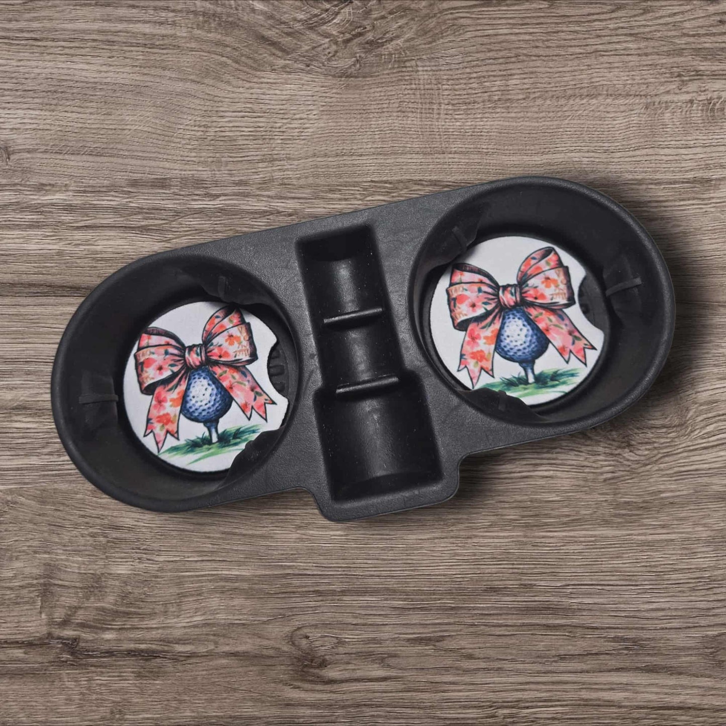 Car Coasters - Coquette Golf