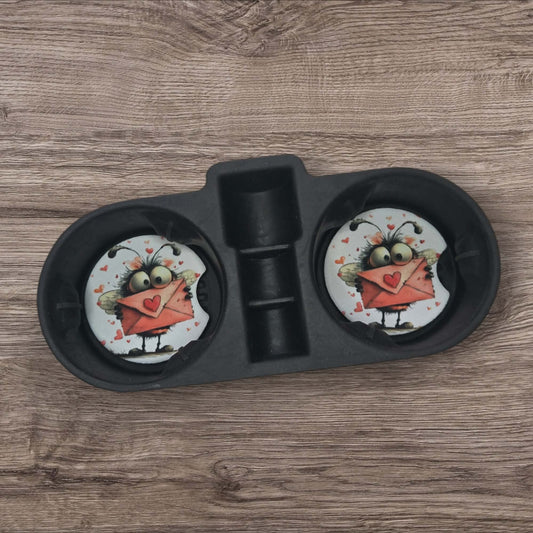 Car Coasters - Love Bug