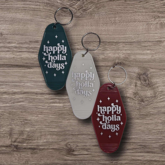 Sassy Motel Keychain - Happy Holla Days