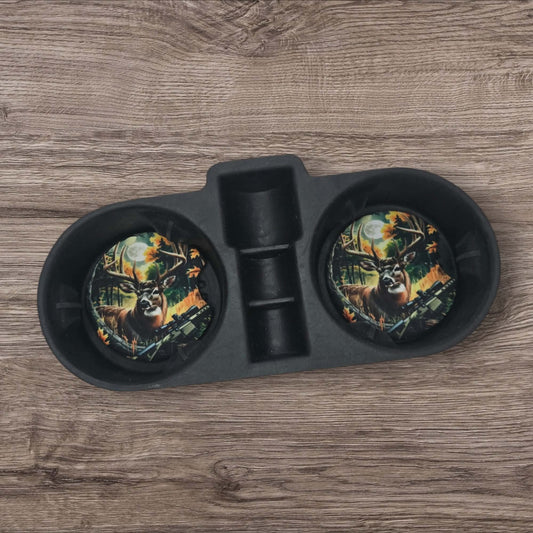Car Coasters - Woodland Deer