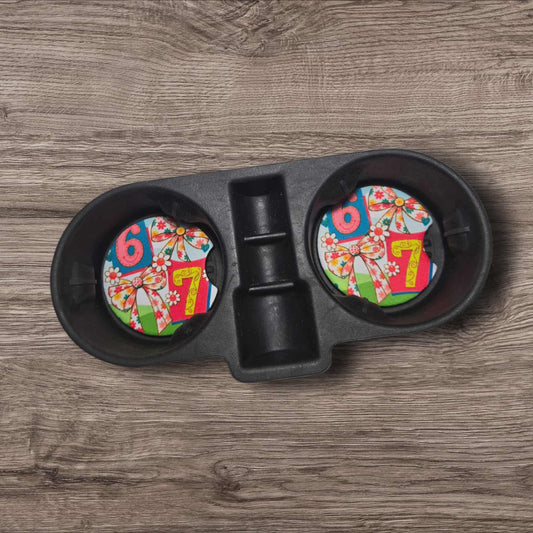 Car Coasters - 6-7