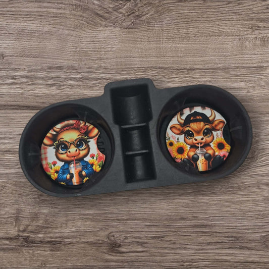Car Coasters - Love at First Sip
