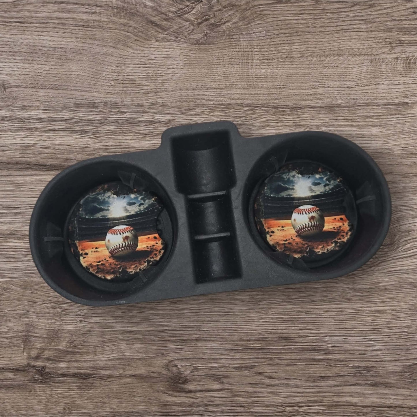 Car Coasters - Baseball in the Stands' View