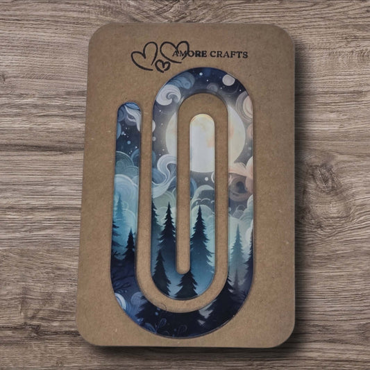 Quirky Paperclip - Moonlit Evergreens