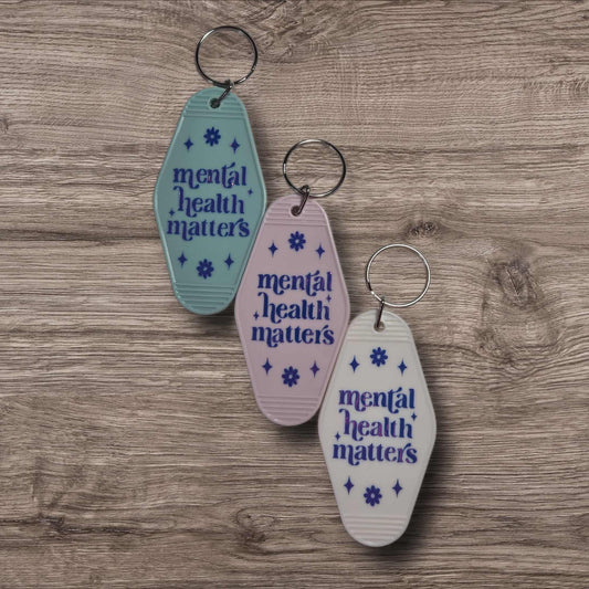Sassy Motel Keychain - Mental Health Matters
