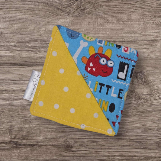 Fabric Corner Bookmark - Little Dino