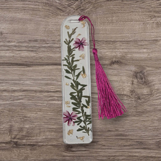 Pressed Flower Bookmark