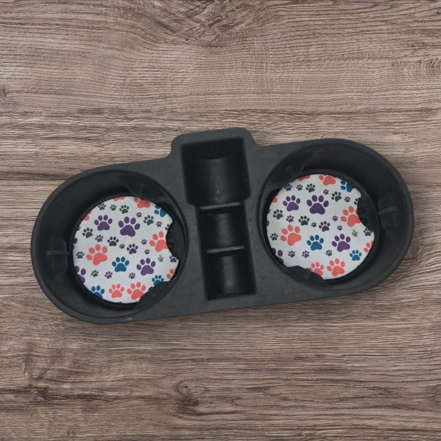 Car Coasters - Tri-Paw Colors