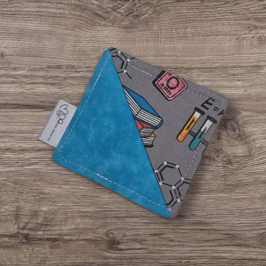Fabric Corner Bookmark - Science Squad