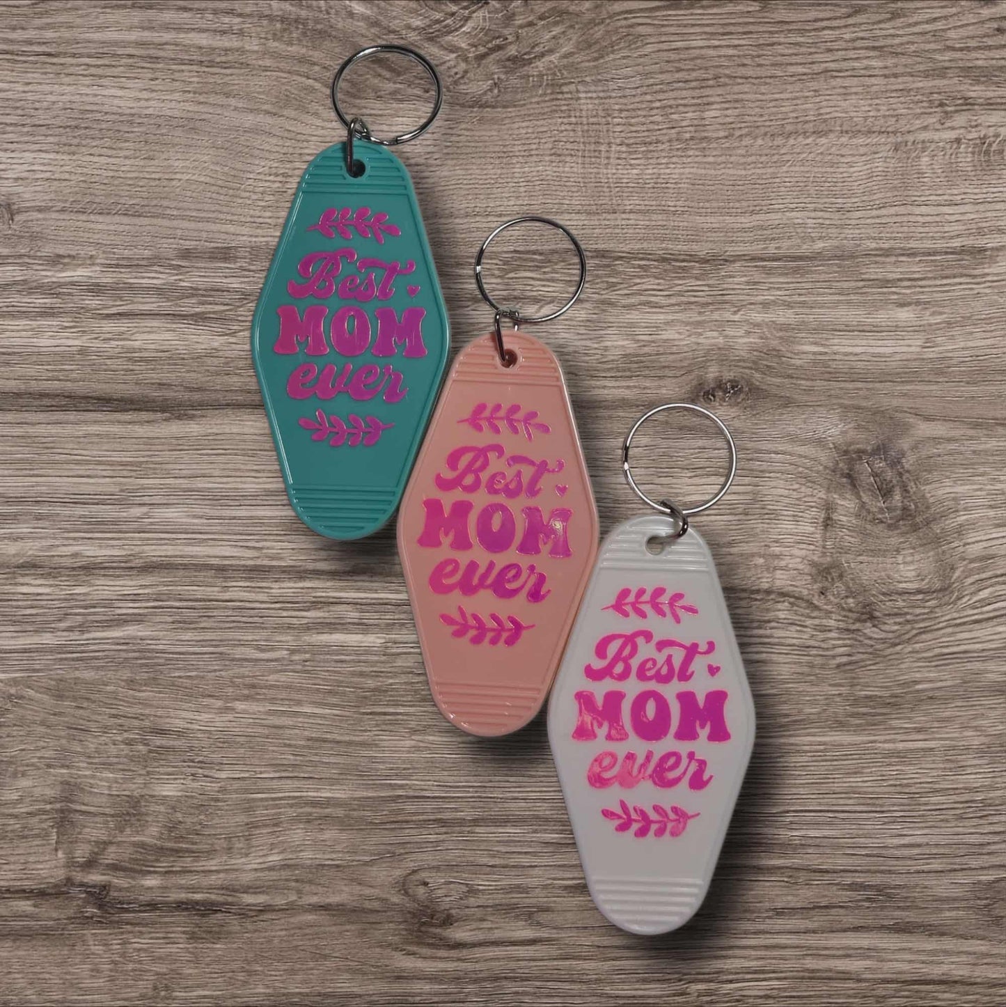 Sassy Motel Keychain - Best Mom Ever