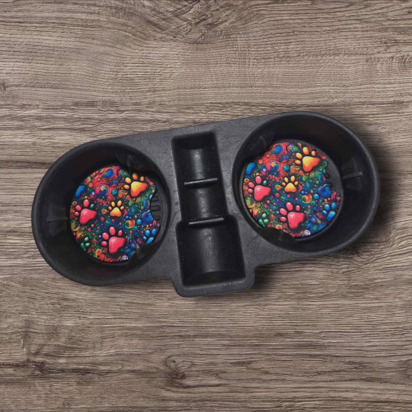 Car Coasters - Paw-some Colors