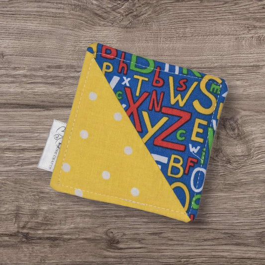 Fabric Corner Bookmark - Alphabet