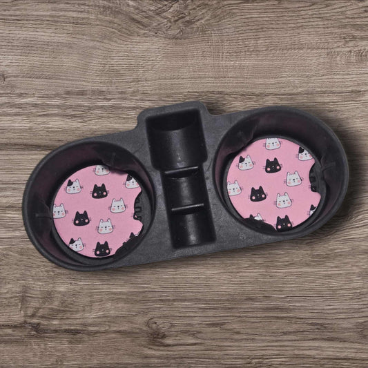 Car Coasters - Kitty Cats