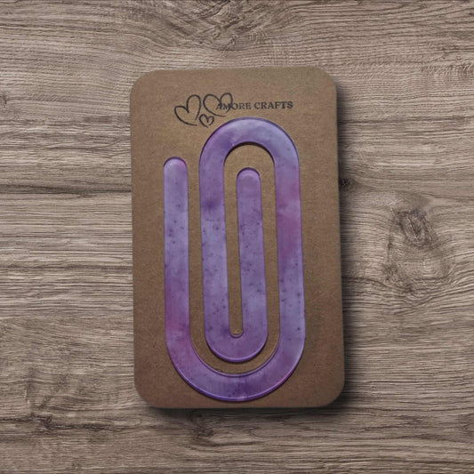 Quirky Paperclip - Purple Cloud