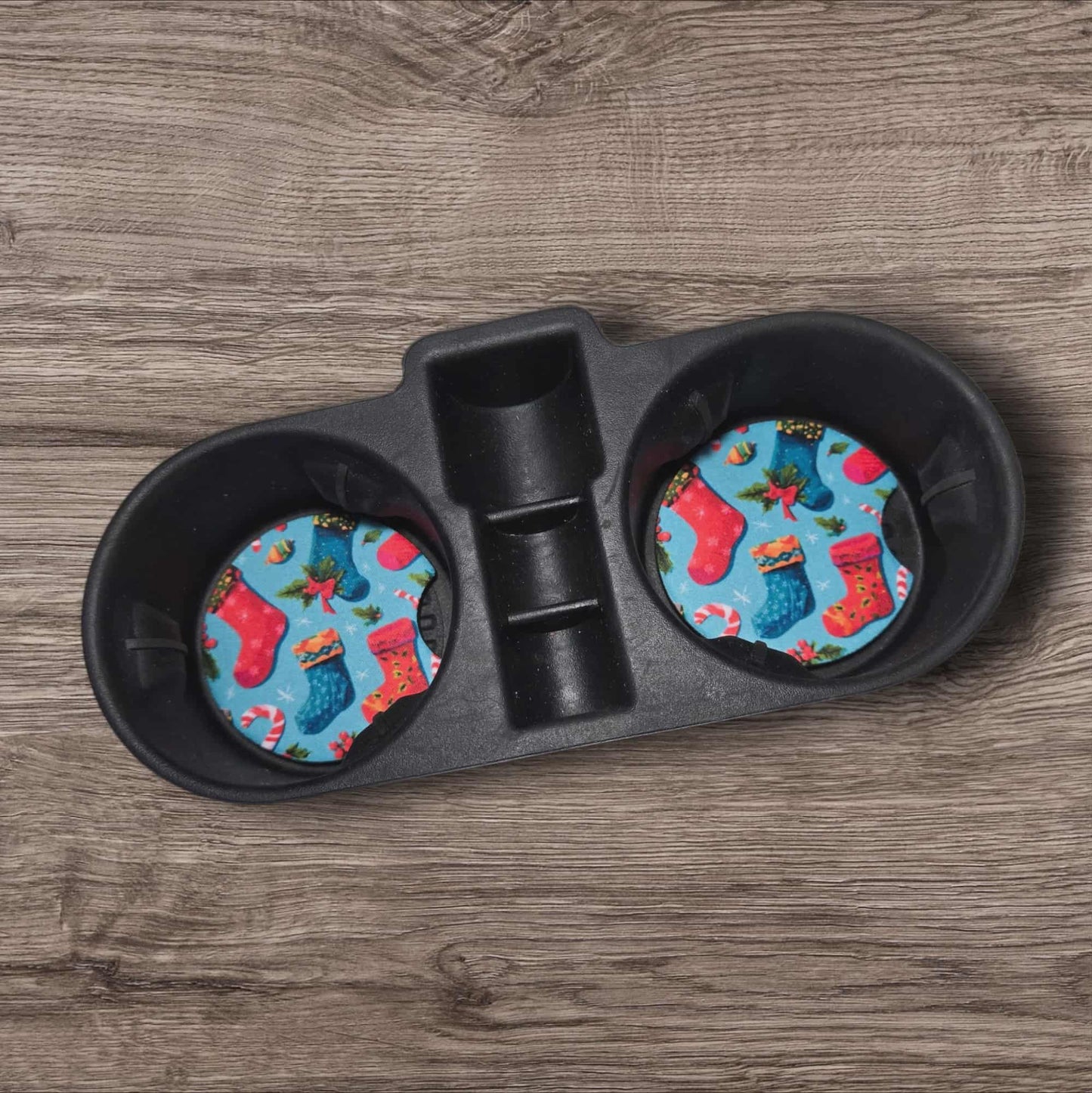 Car Coasters - Christmas Stockings