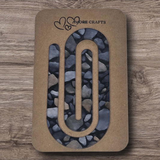 Quirky Paperclip - Slate Pebbles