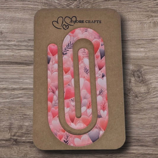 Quirky Paperclip - Loveburst Hearts