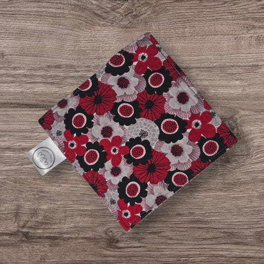 Jar Opener - Red & Black Blooms